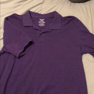 Purple Faded Glory polo